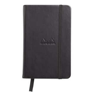 Rhodia Webnotebook - Small - Black - Plain